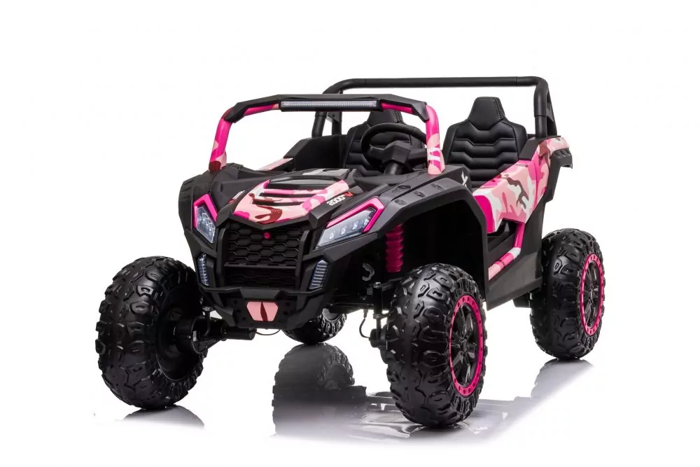 Kinder Elektro Auto UTV Road Conquerer 2-Sitzer 4x 75W 24V 7Ah 2.4G RC - Farbmuster